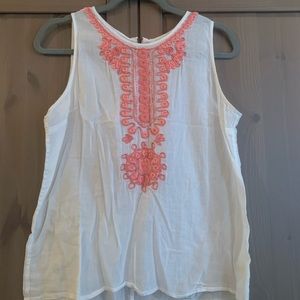 Lot of 2 Banana Republic sleeveless tops